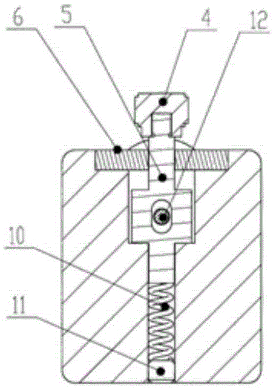 Coaxial probe short-circuit mechanism and operation method thereof