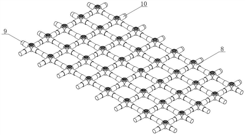 A three-dimensional reinforced rigid-flexible composite ecological retaining wall based on ecological composite matrix