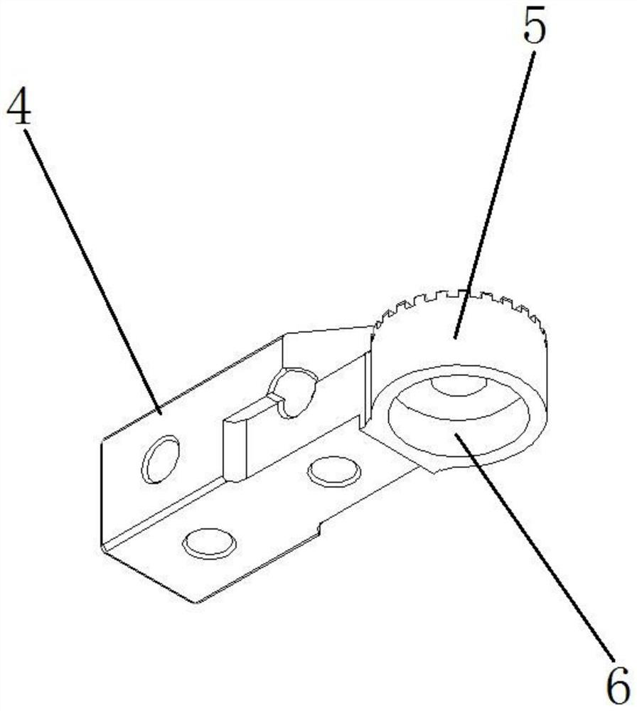 Multi-angle three-dimensional connecting structure