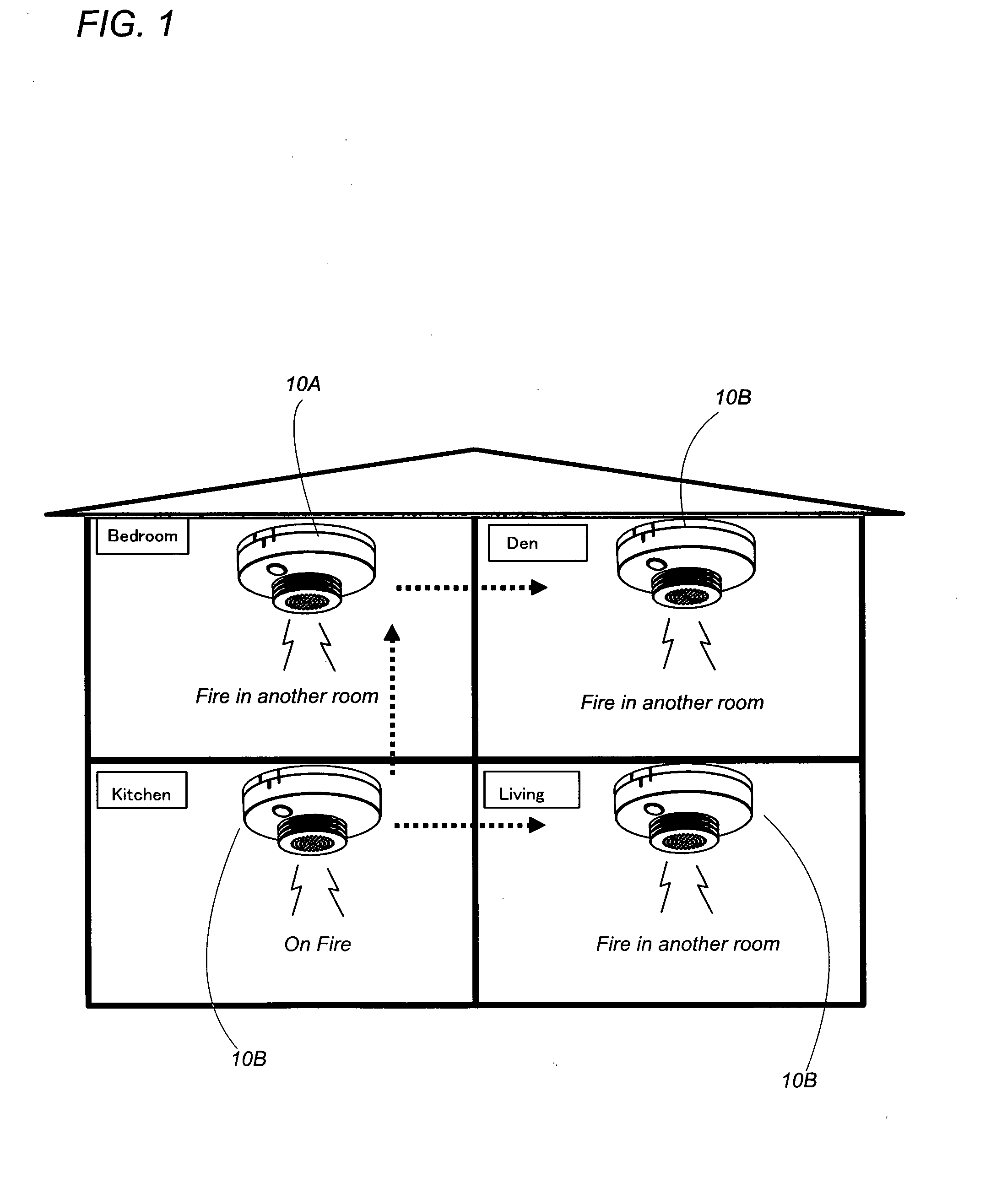 Wireless fire alarm system