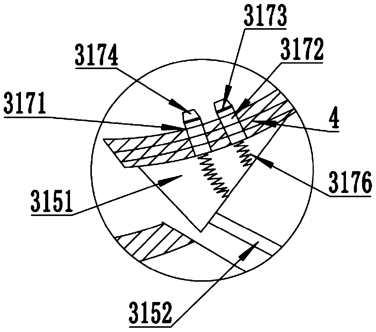 Device and method for pretreating low-fat beef