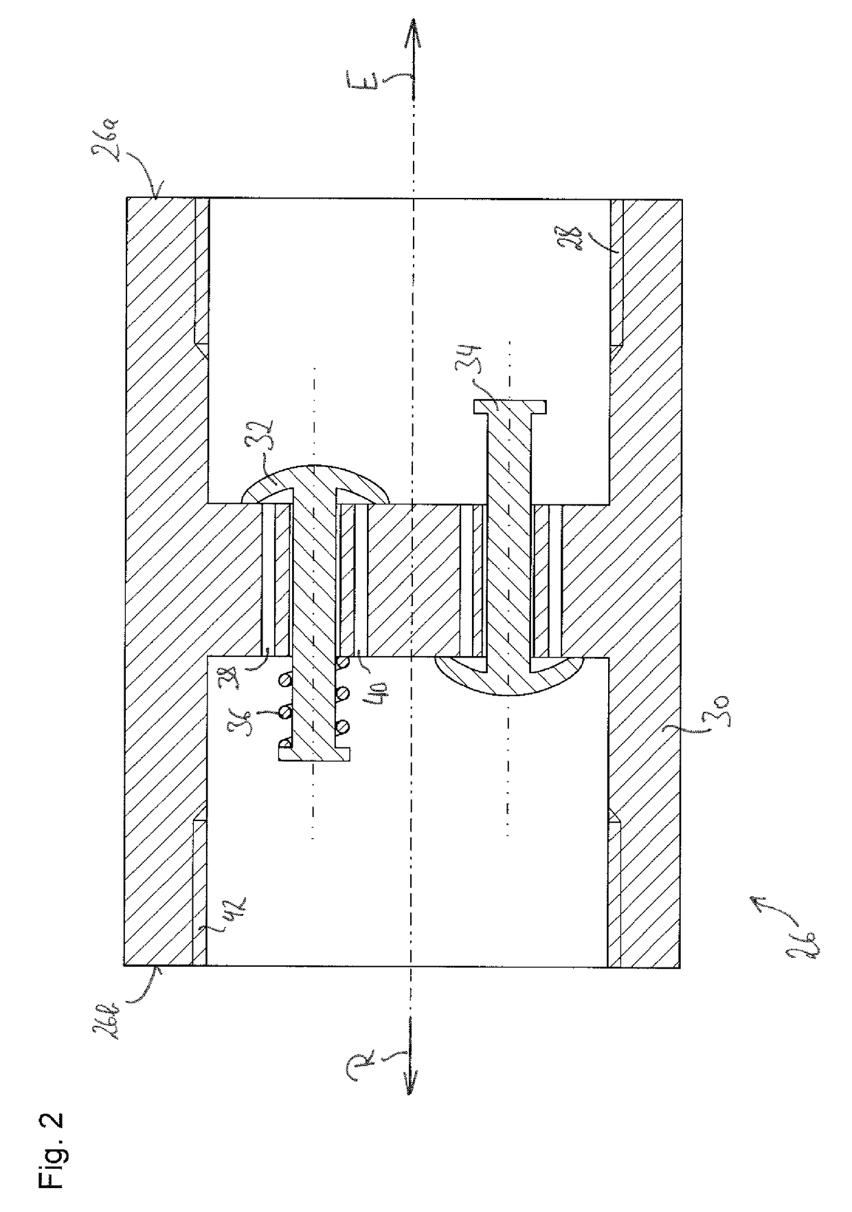 Scr device with valve arrangement