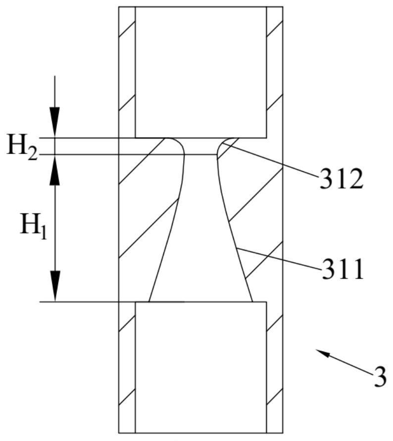 Valveless piezoelectric pump