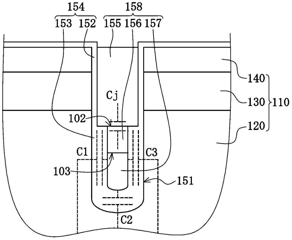 Trench type power metal oxide half field effect transistor and its manufacturing method