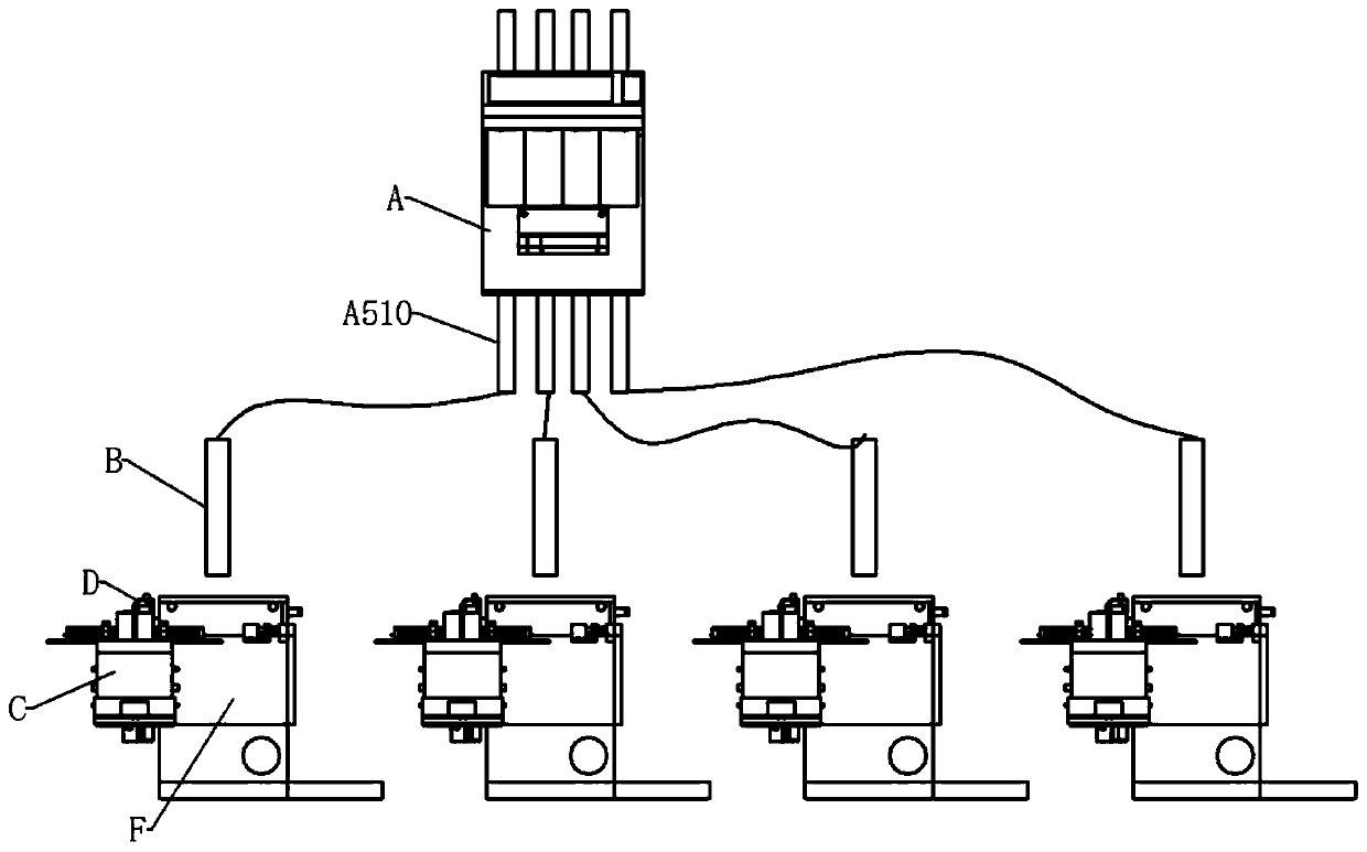 Cutting module and garbage classification and recovery system comprising same