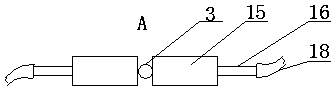 A device for ultrasonically peeling graphite oxide