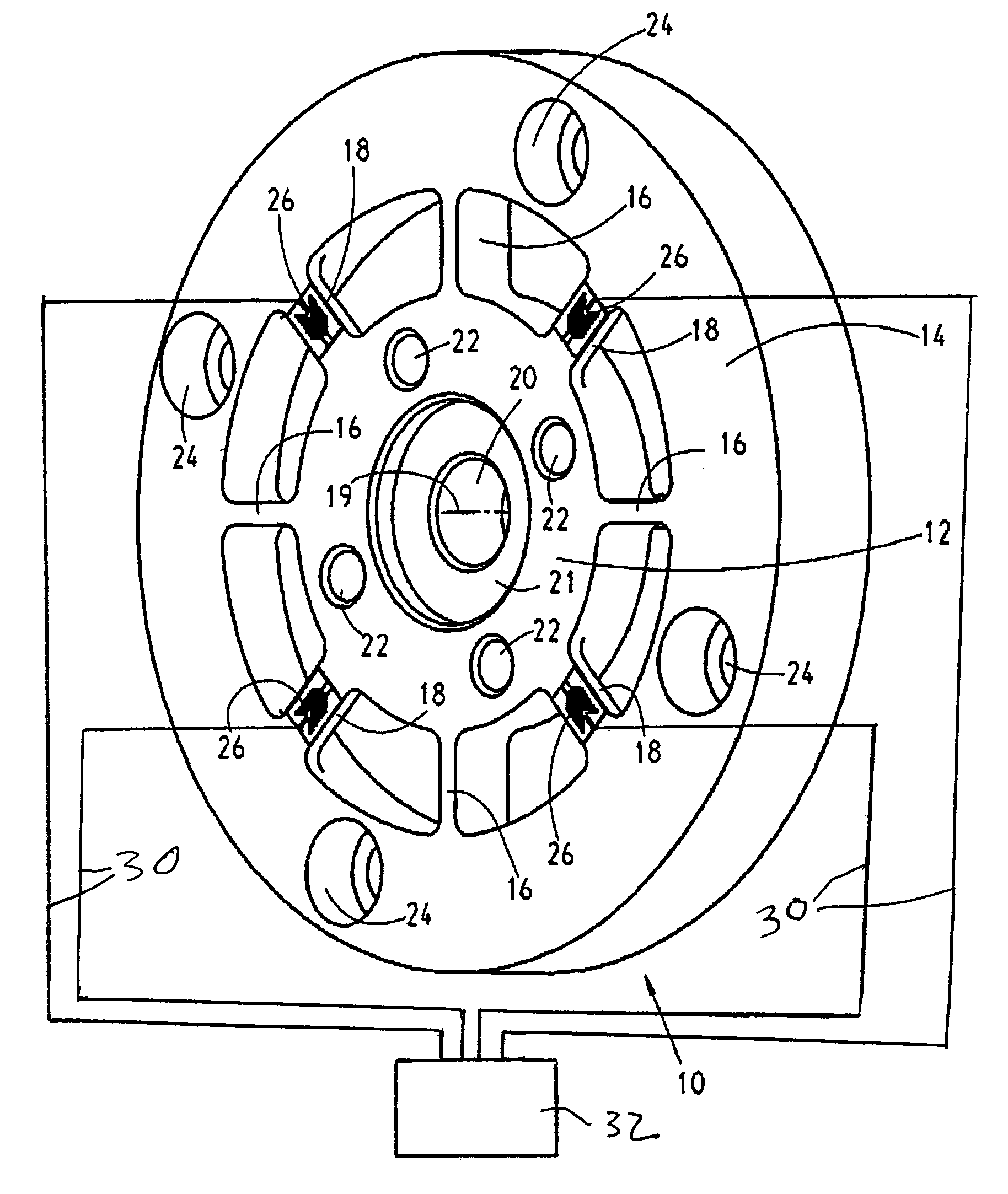 Torque sensor for calibrating screwing tools