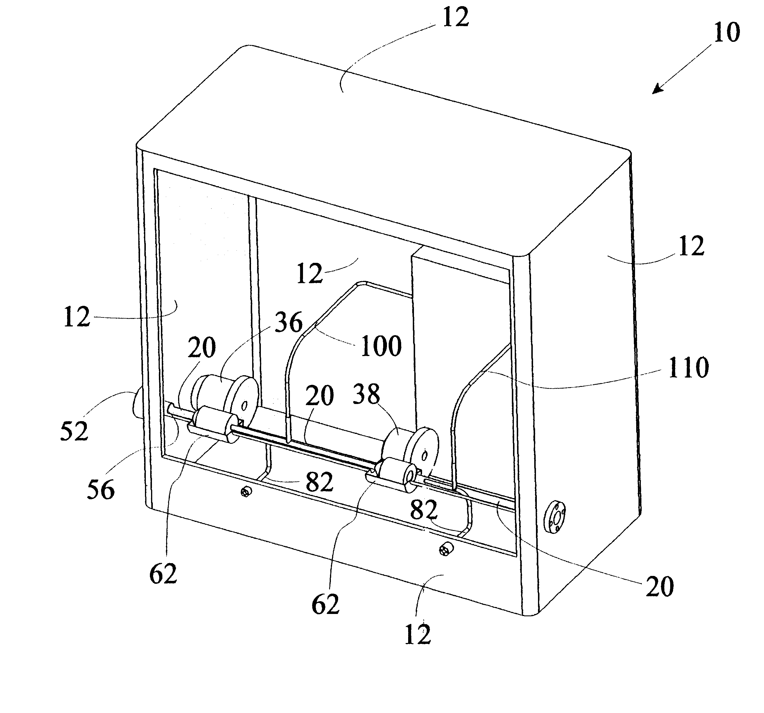 Apparatus with voraxial separator and analyzer