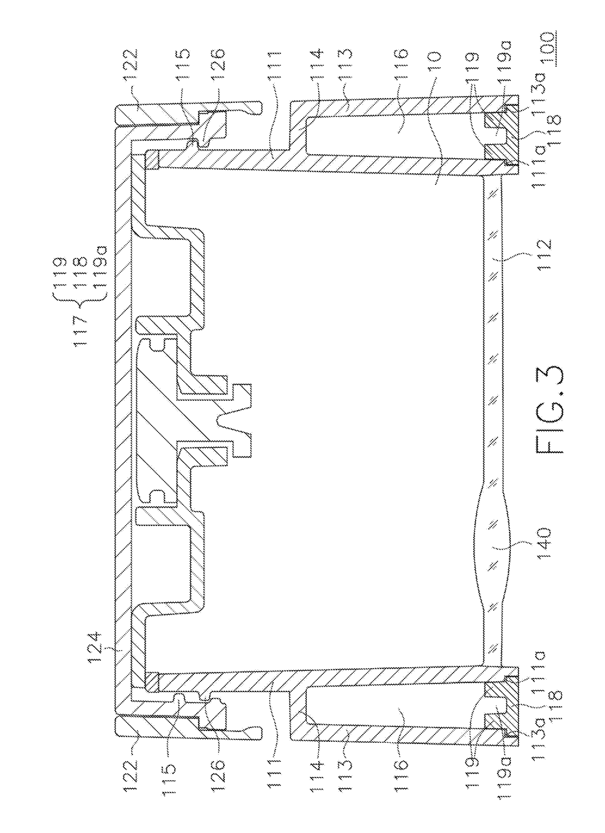 Vacuum sealed container and method