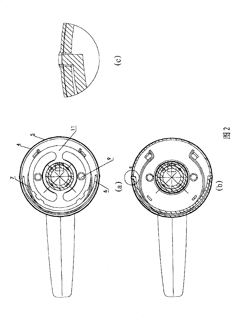 Barrel type handle lock