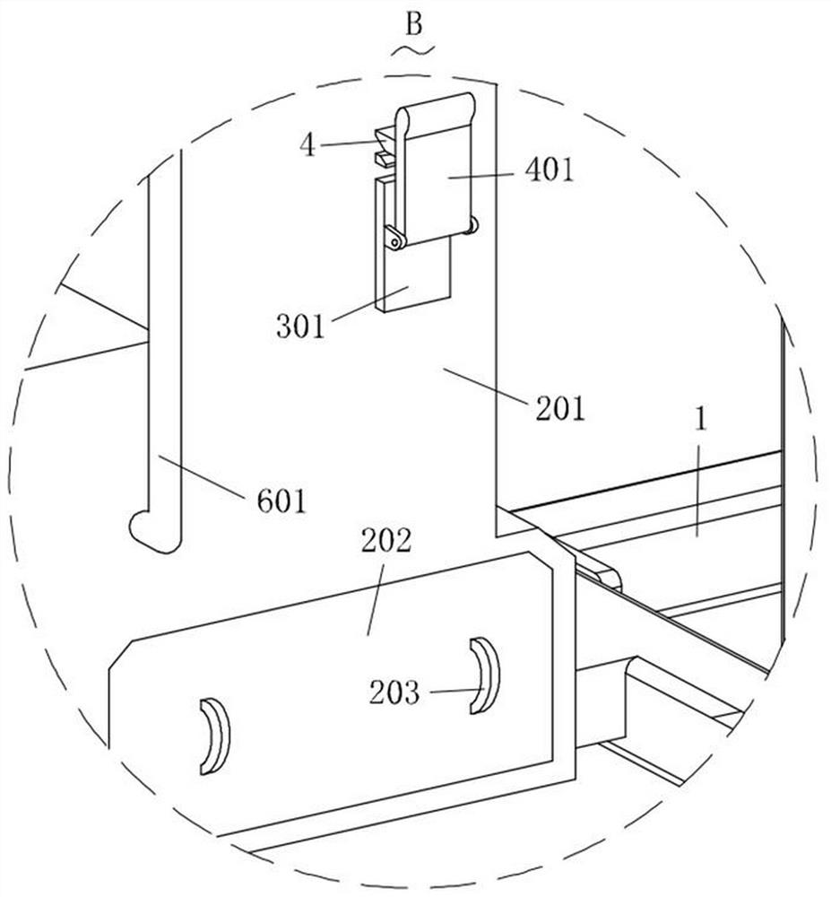 Sorting output device for logistics sorting