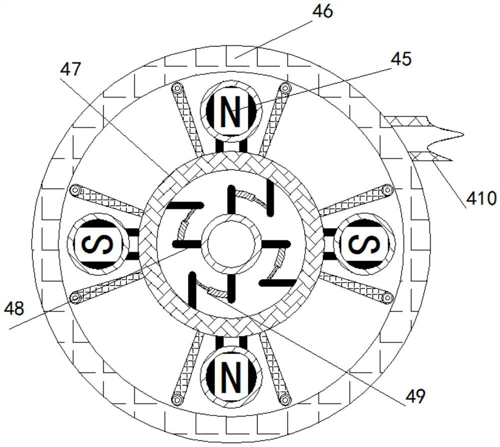 Equipment for preventing line loosening and avoiding high-temperature burnout for artificial intelligence hardware