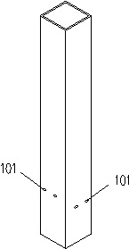 Jacking process and jacking mechanism for additionally installing elevator in existing house