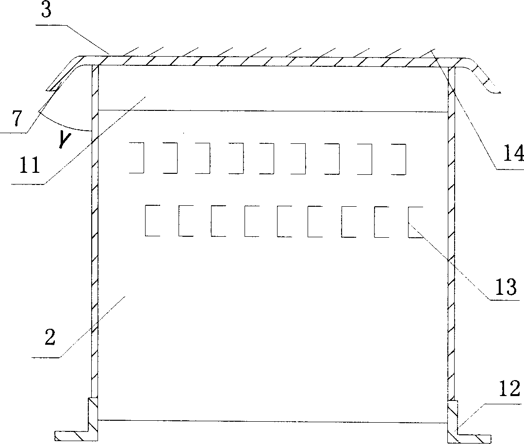 Subassembly between gas-liquid contacting and in use for knockout tower for mass transfer