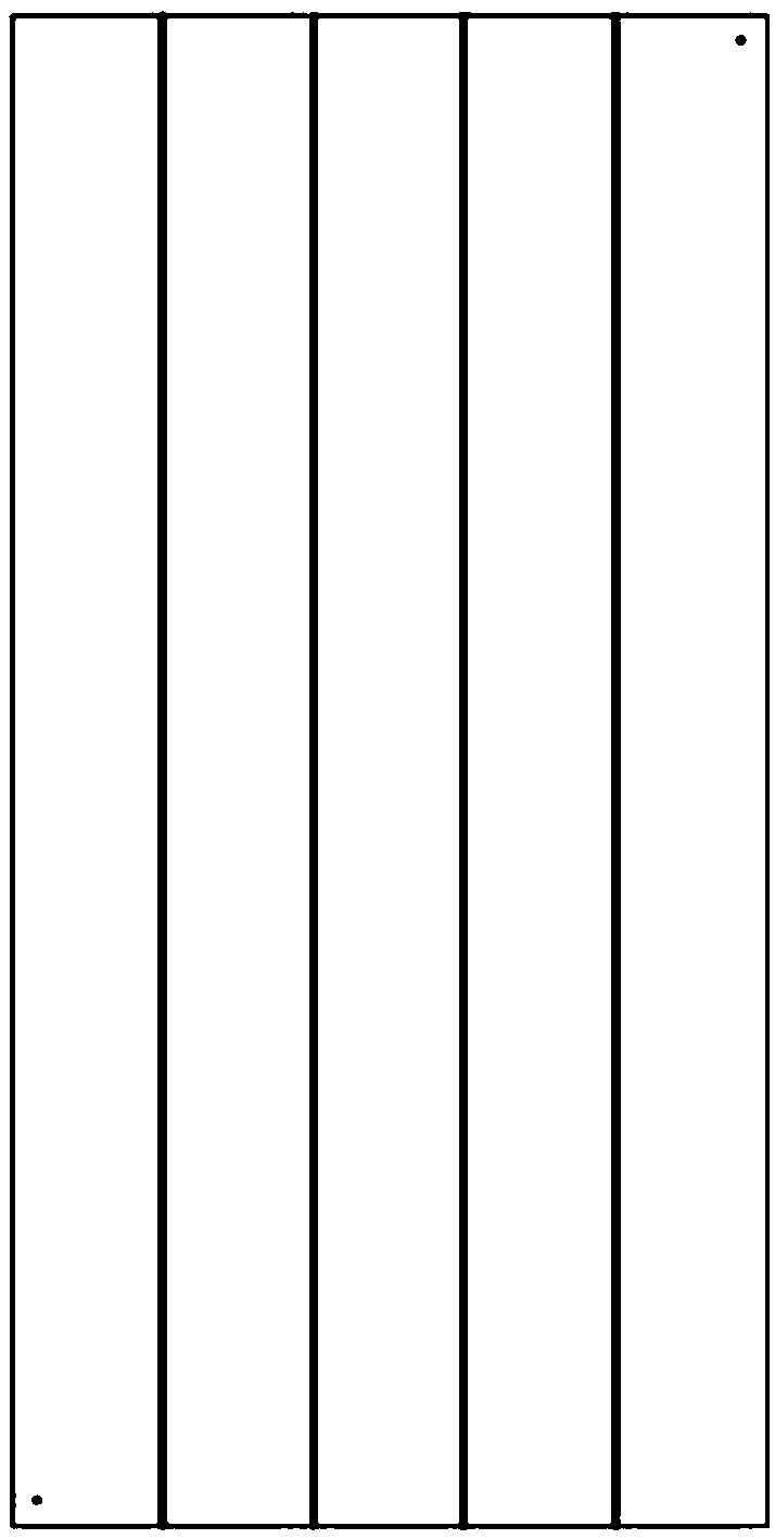 Double vacuum combined thermal insulation template and preparation method