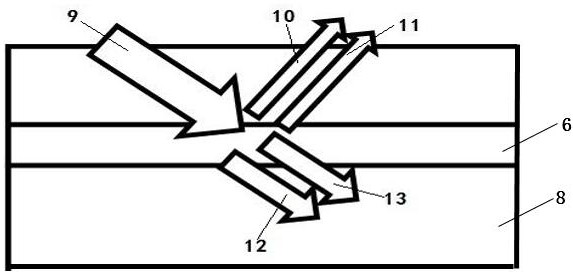 Protective film for preventing infrared laser information leakage and electromagnetic information leakage