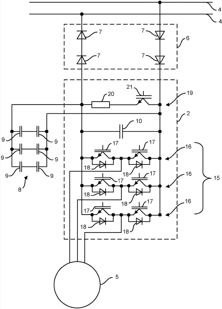 Converter systems and wind or hydroelectric power plants