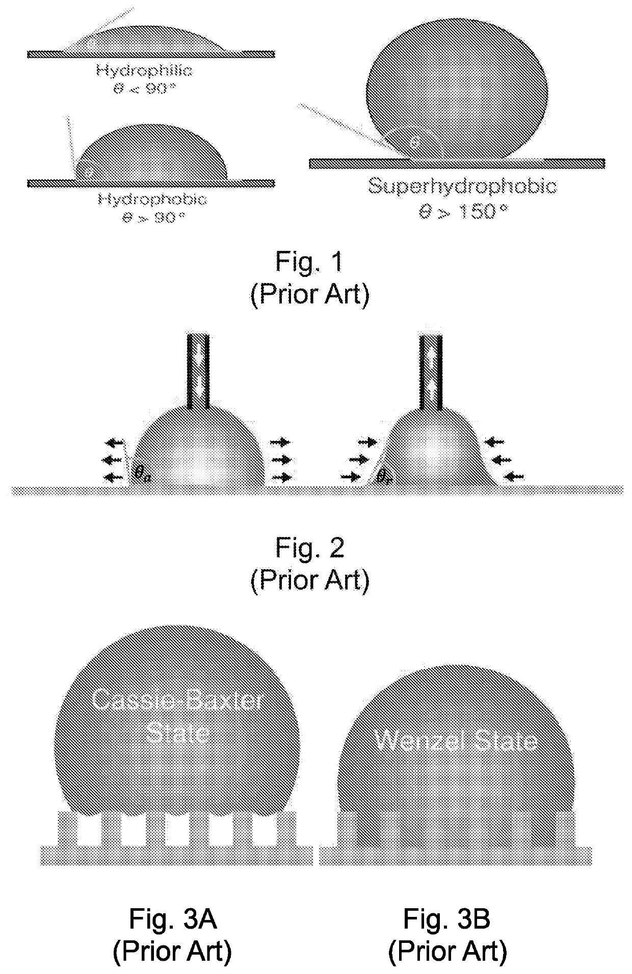 Non-icing surfaces