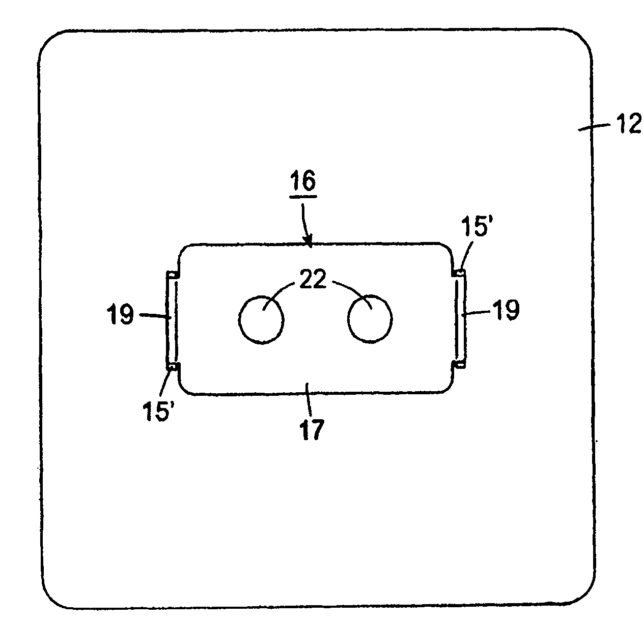 Valve for a contact tray