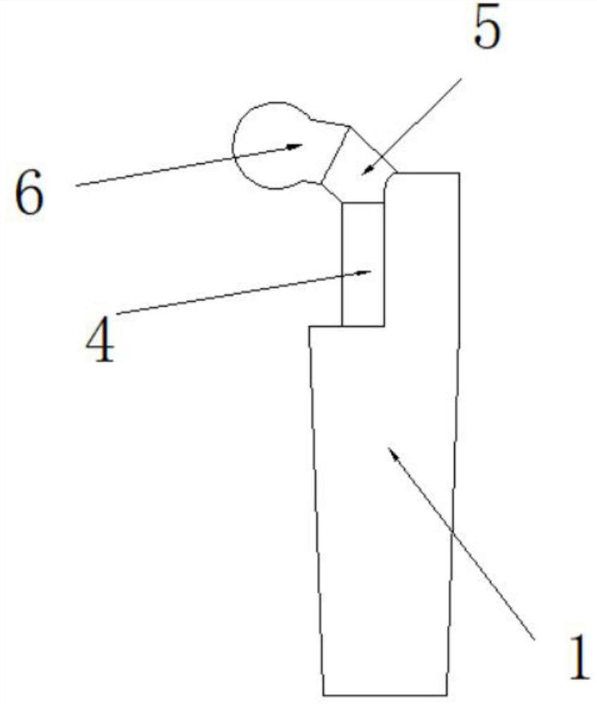 Hip joint prosthesis based on shape memory alloy porous microstructure