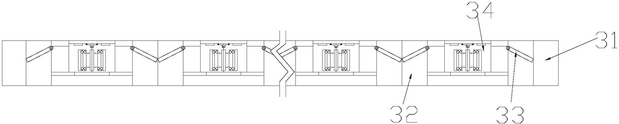 Medical ozone disinfection cabinet device of magnetic electrostatic adsorption