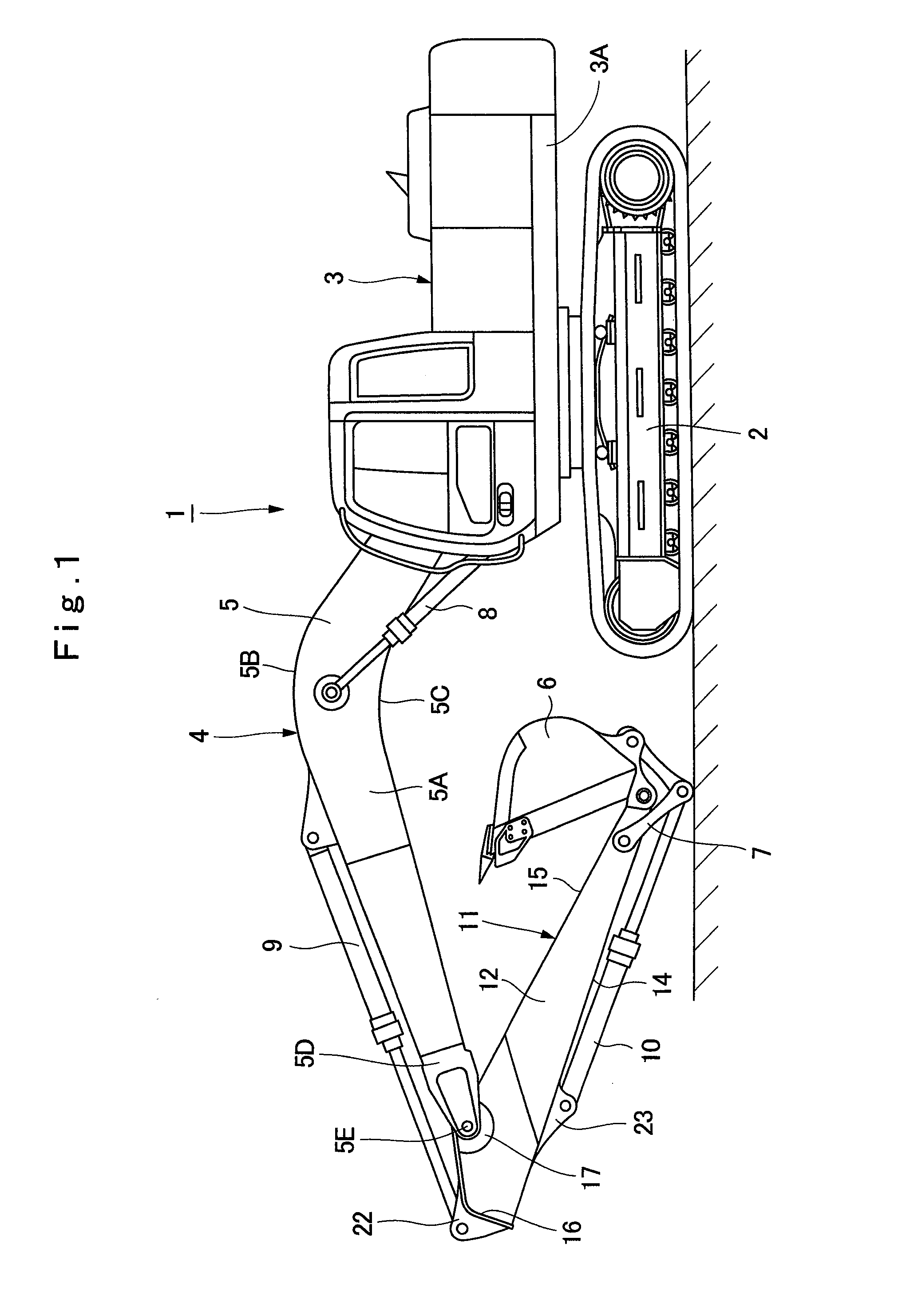 Arm for construction machine