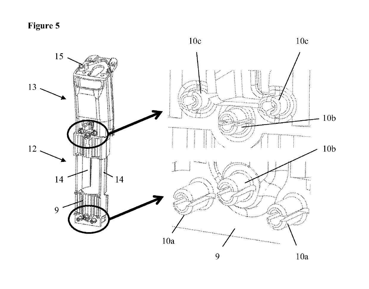 Connector device with connector and assembly method