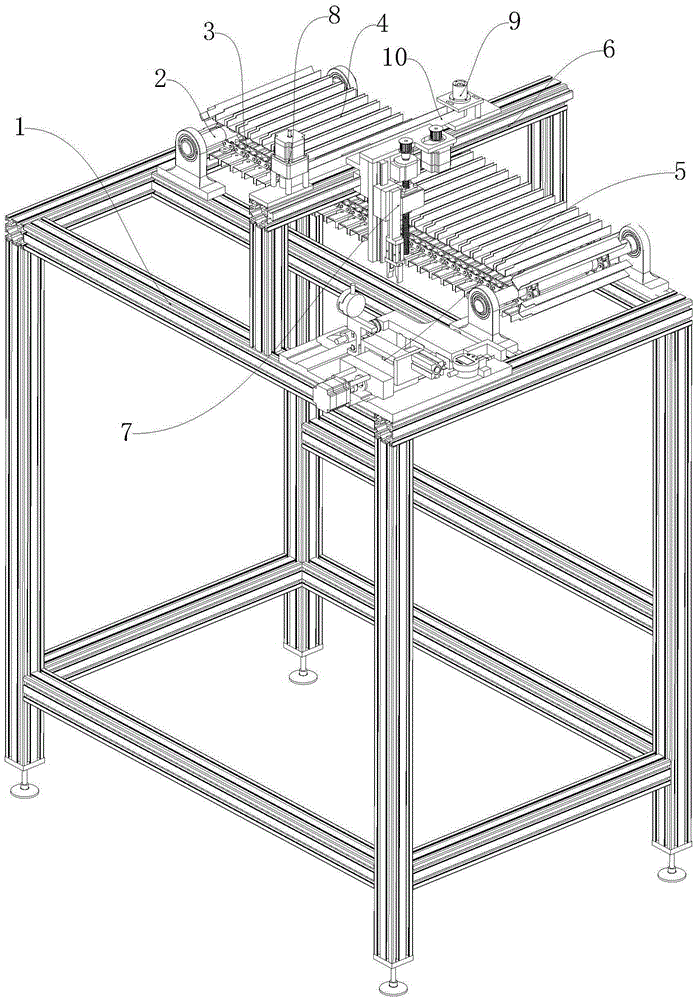 Piston automatic measurement storage device