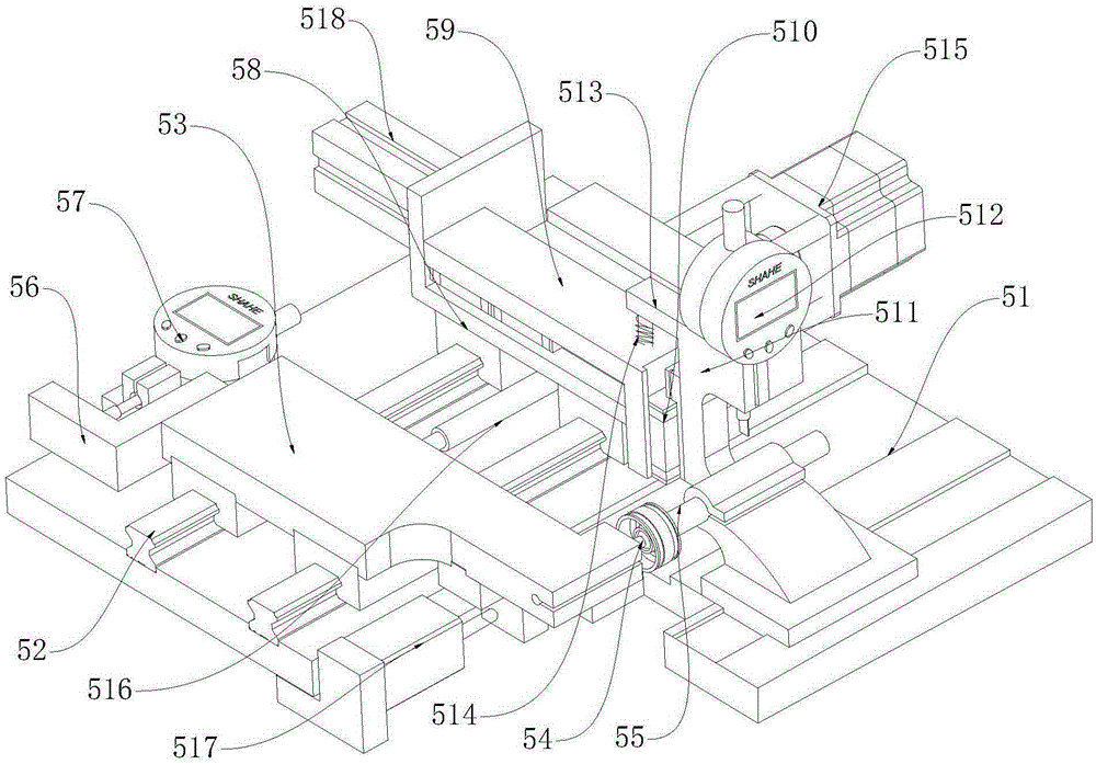 Piston automatic measurement storage device