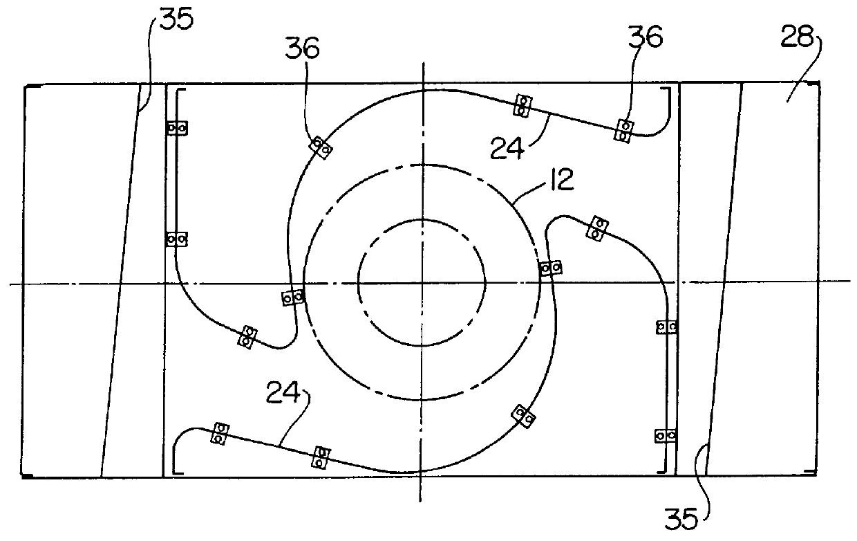 Method and apparatus for minimizing noise from fan filter unit