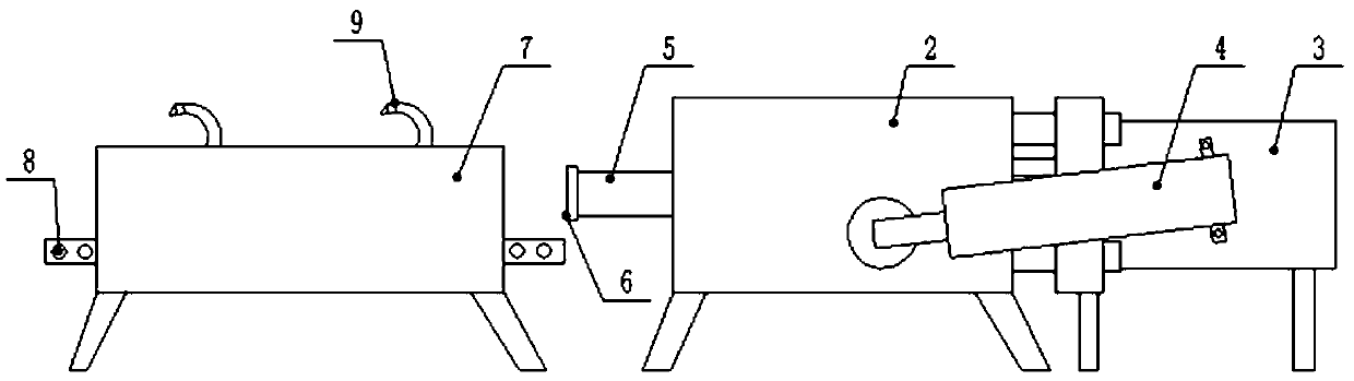 Quickly-formed rubber strip production method and device