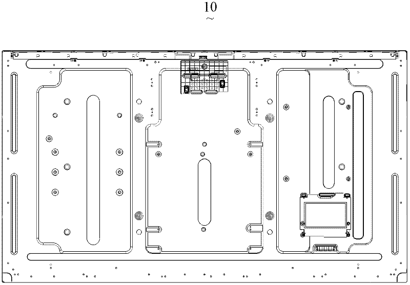 Back frame and backlight system