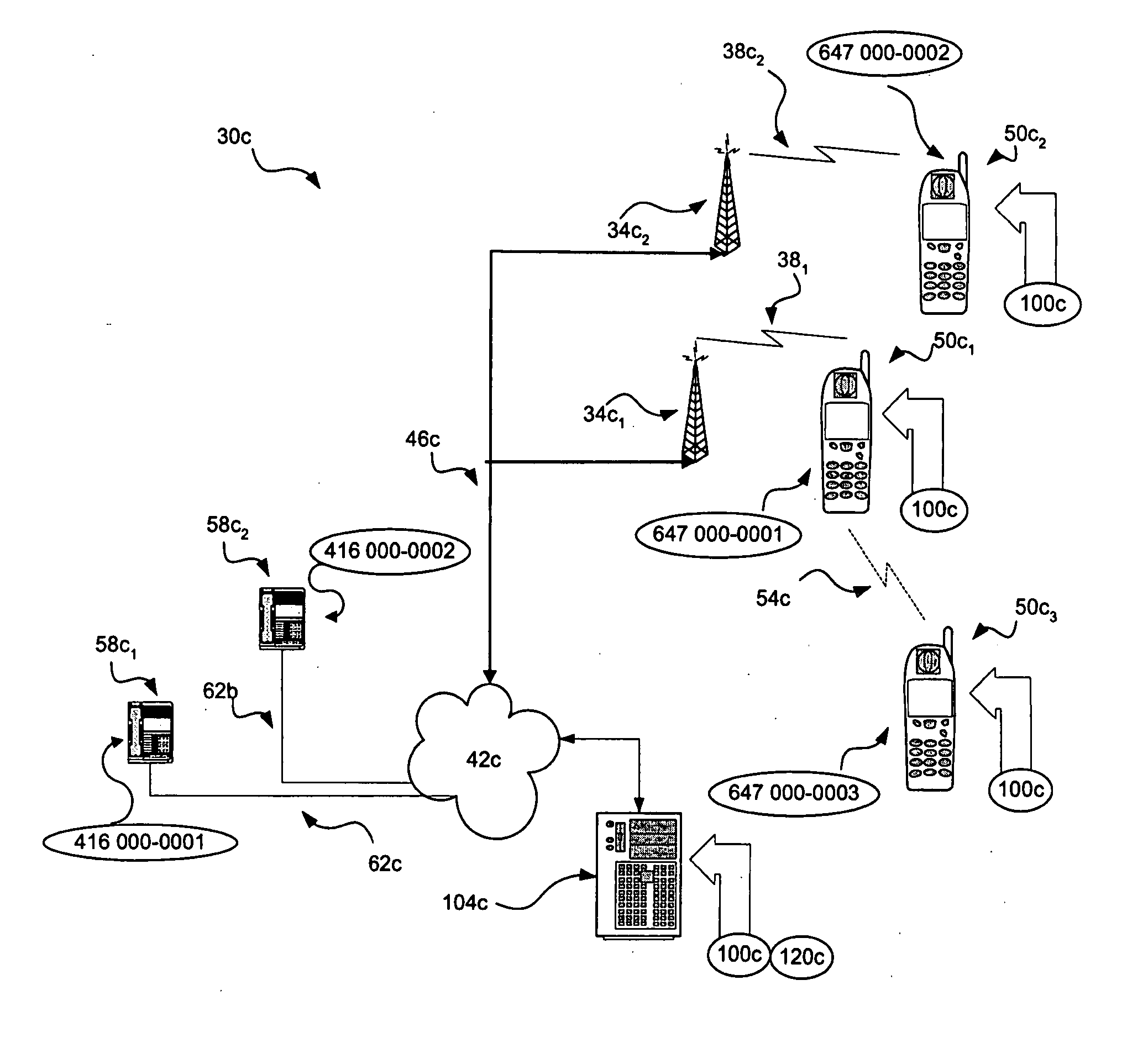 System and method of maintaining communications policy settings in a wireless network