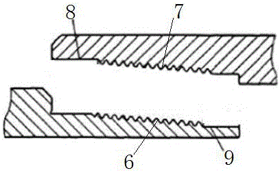 Drilling rod applicable to small-well-hole and large-displacement well drilling