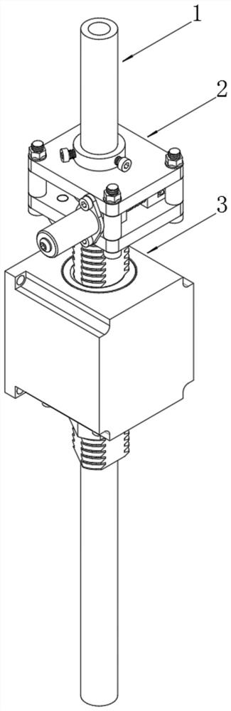 A spray pipe moving device for surface spraying of glass fiber reinforced plastic molds