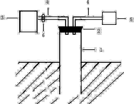 Steady-state measurement system and method for air guide rate of frozen soil