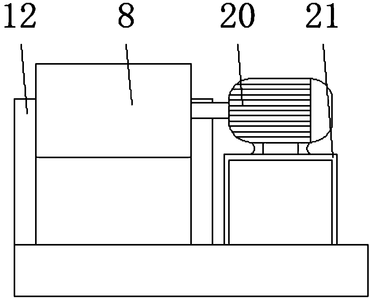 Dustproof conveying device for electric appliance