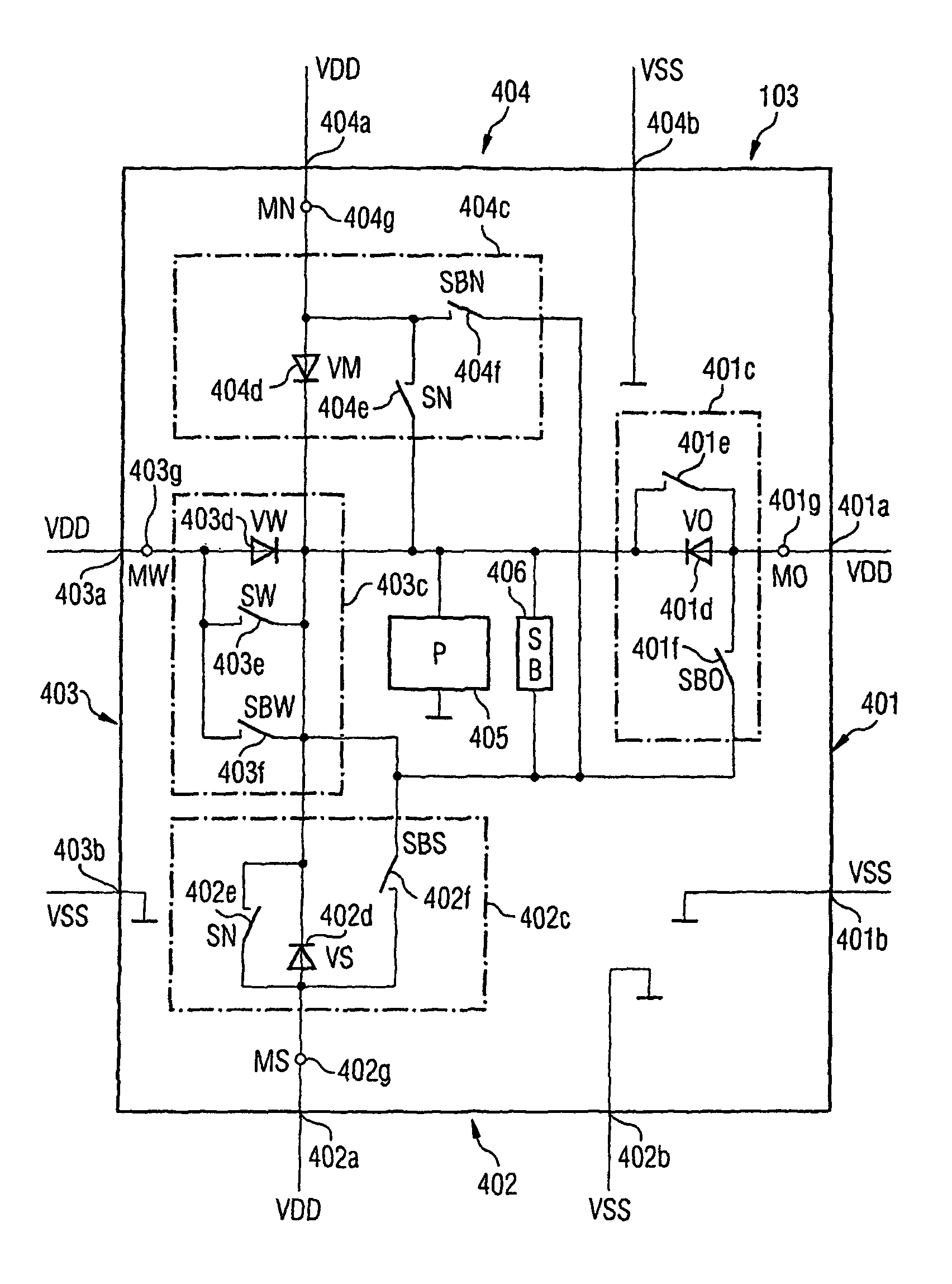 Processor array having a multiplicity of processor elements and method of transmitting electricity between processor elements