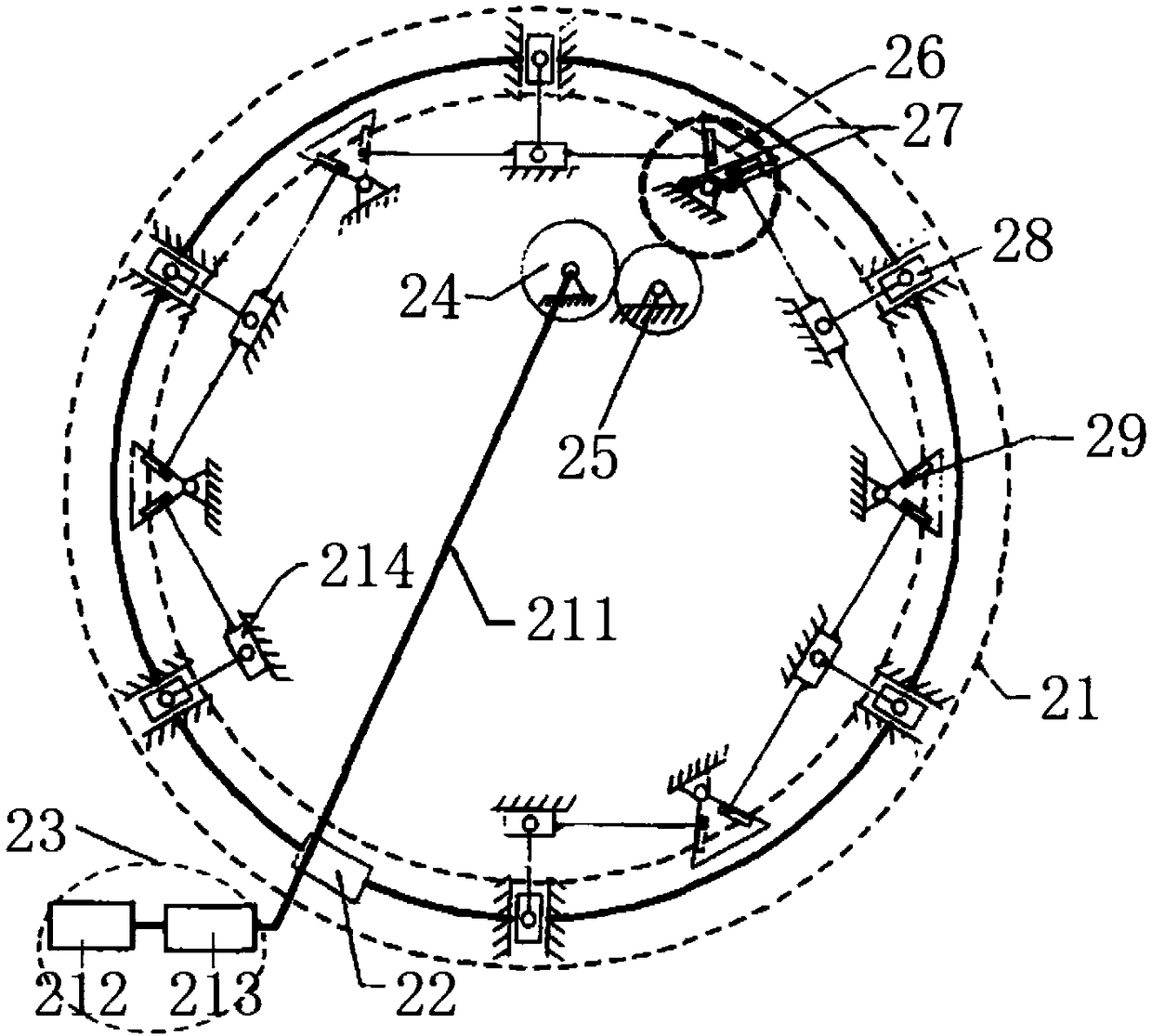 Air transportation carrier escape system