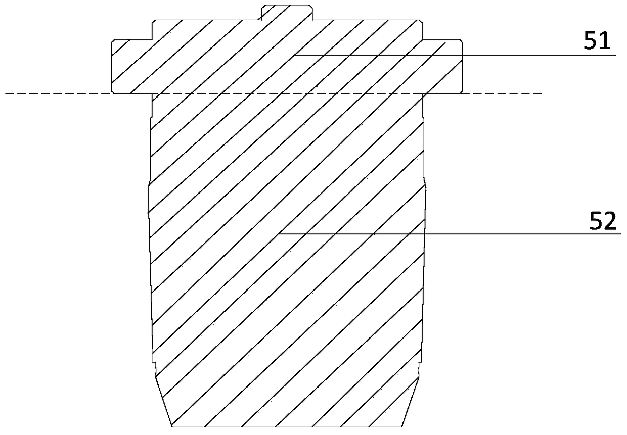 A UHV DC bushing joint