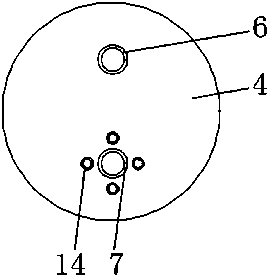 Lung puncture biopsy device