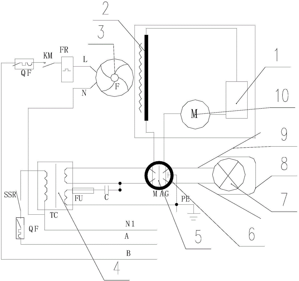 Water-cooled microwave sulfur lamp