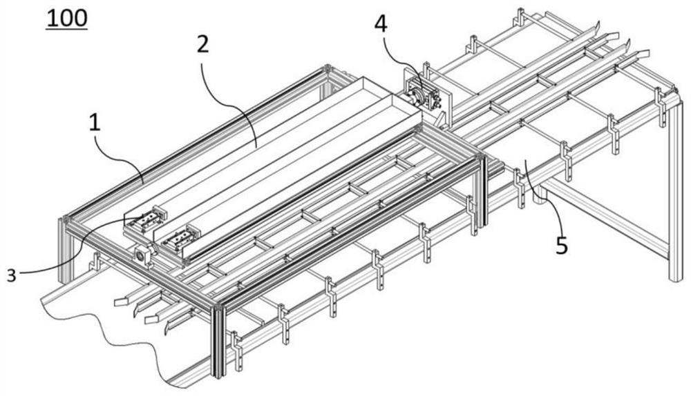 Overturning and transporting device for composite air deflector