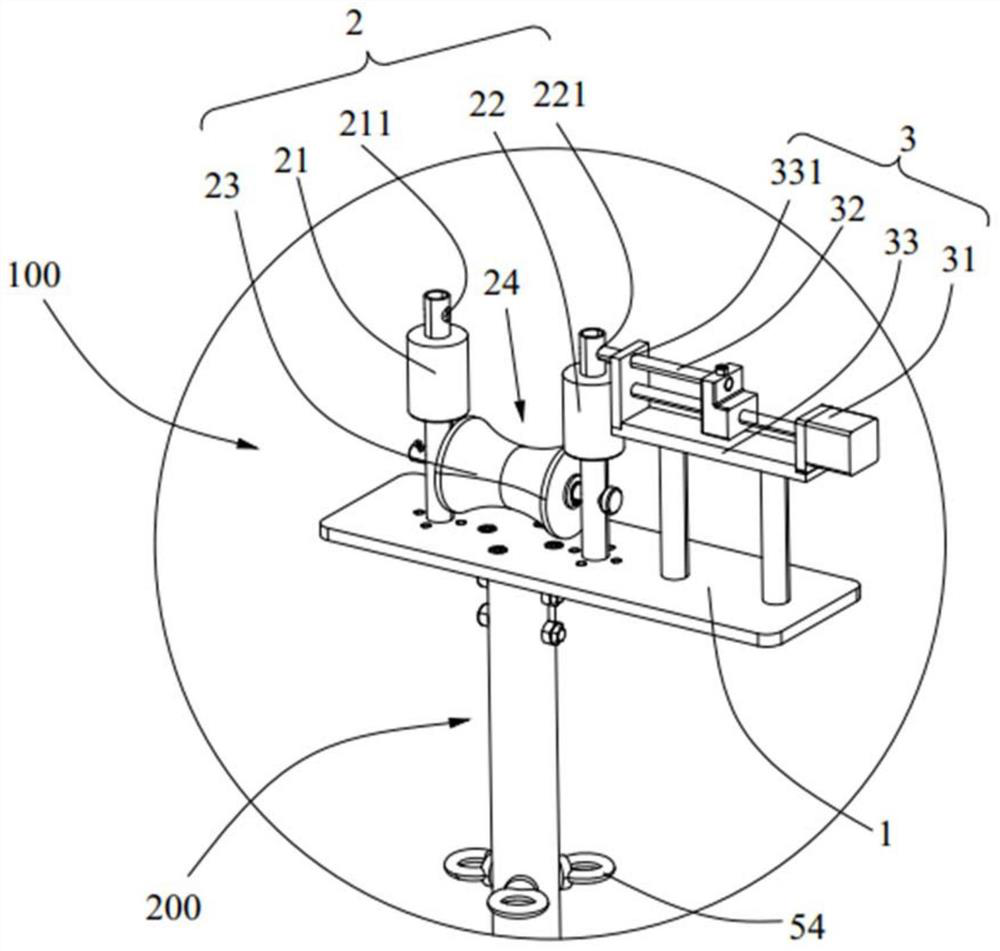 Cross-line pay-off device