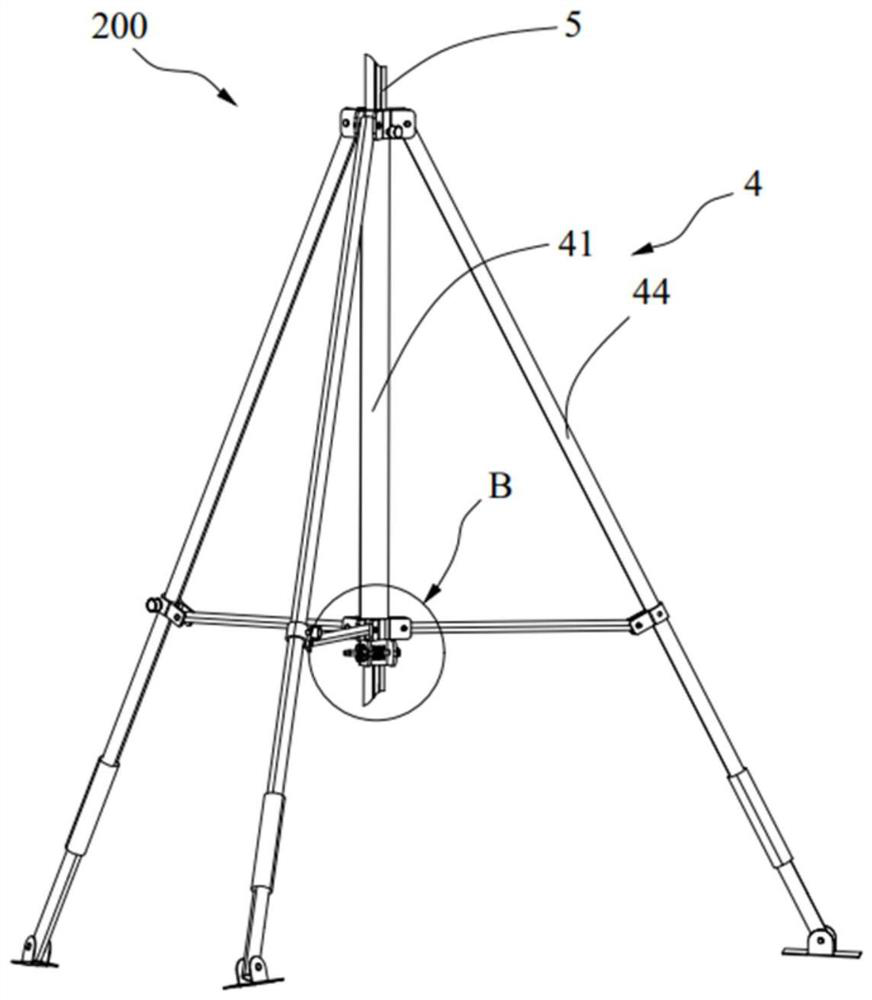 Cross-line pay-off device