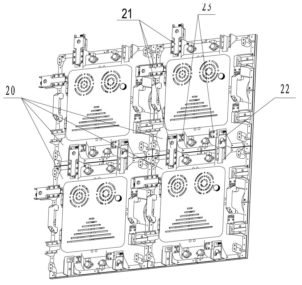 Self-lock connecting buckling part