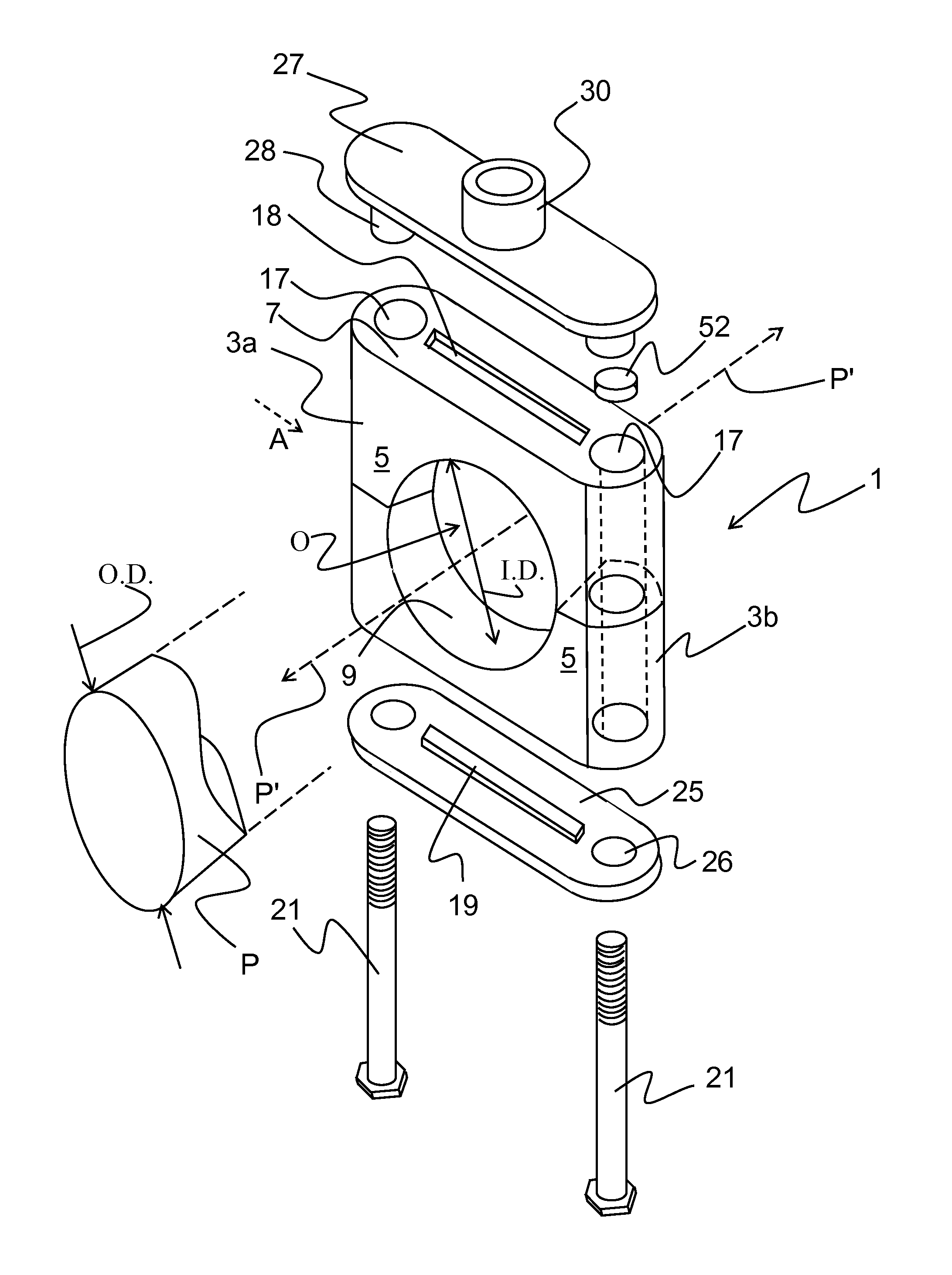 Attachable grommets for hanging pipes