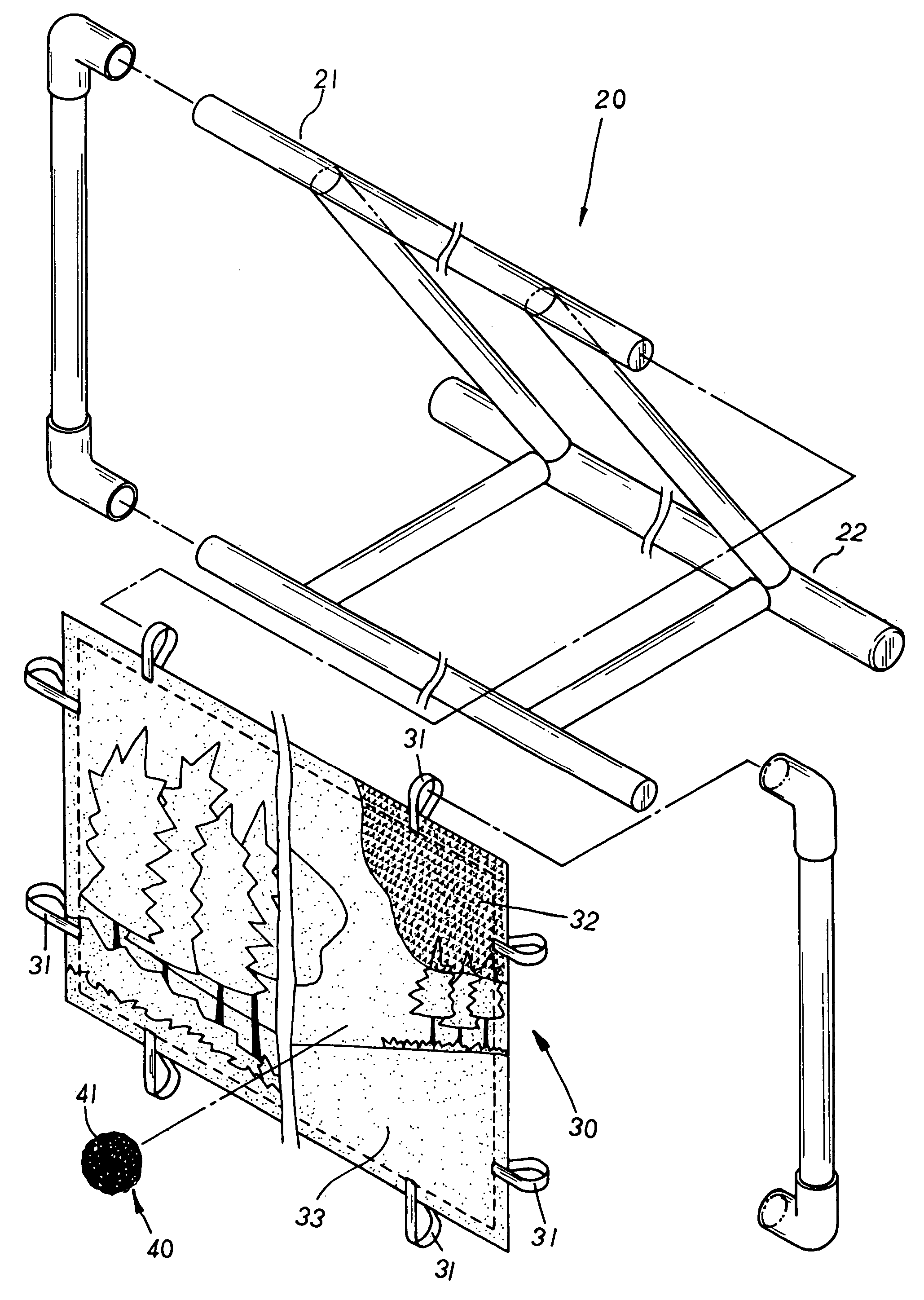 Sporting good structure