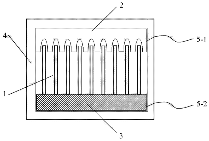 Heterojunction piezoelectric nanogenerator and manufacturing method thereof