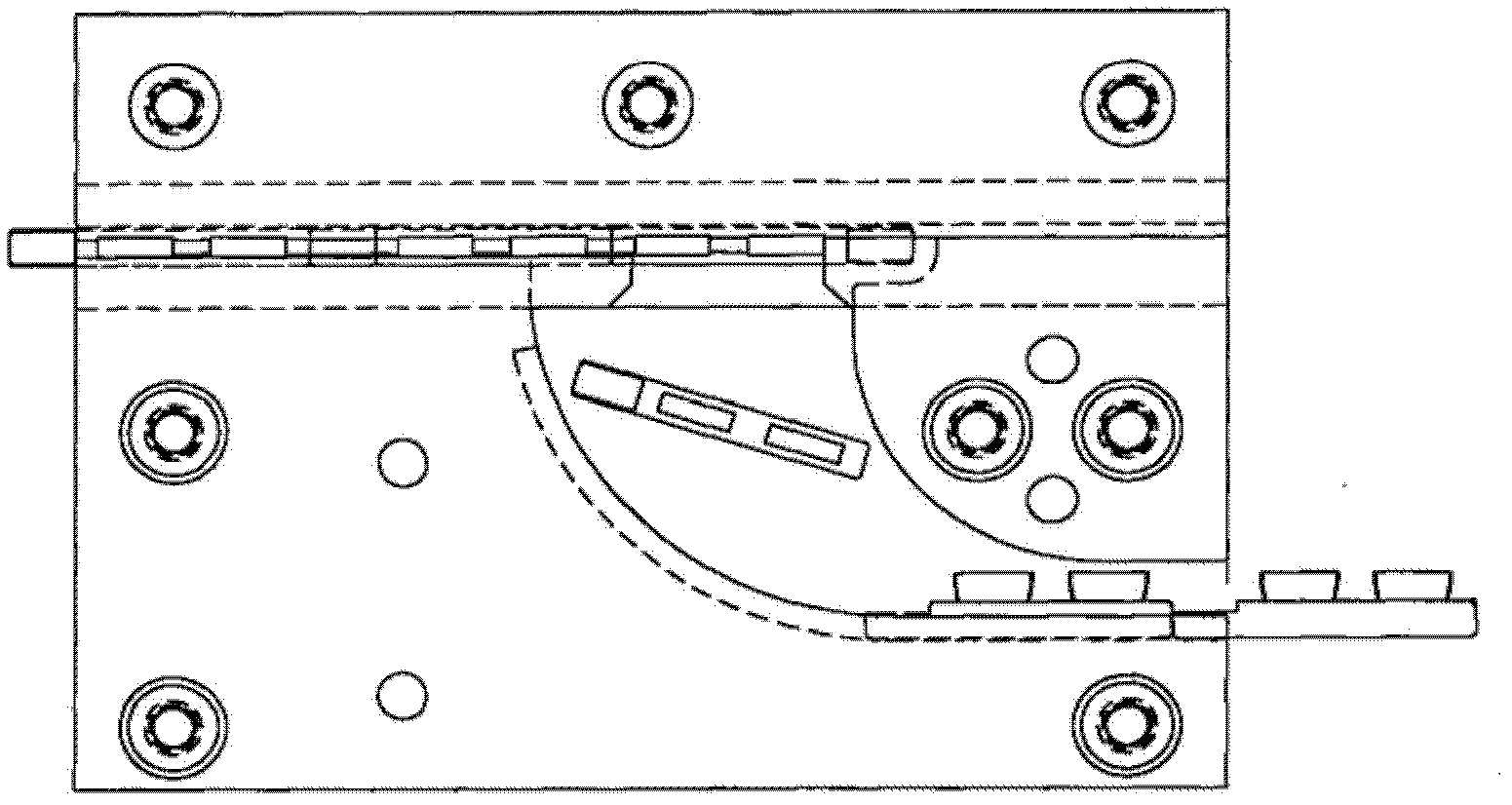 Full-automatic commutator bar assembly machine of rubber sleeve commutator